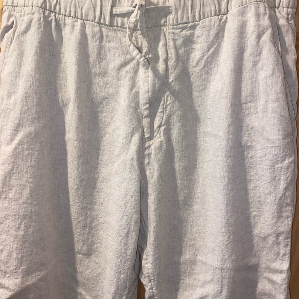 H&M Linen Blend Pants Size Medium - Picture 9 of 15